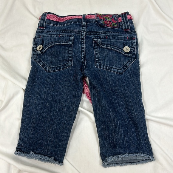 Bundle of 2 Girl Blue Jean Shorts Size 7 ~ Bobby Jack Faded Glory - Picture 5 of 14